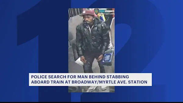 News 12 | Brooklyn | Man wanted for critically stabbing man in the head aboard J train