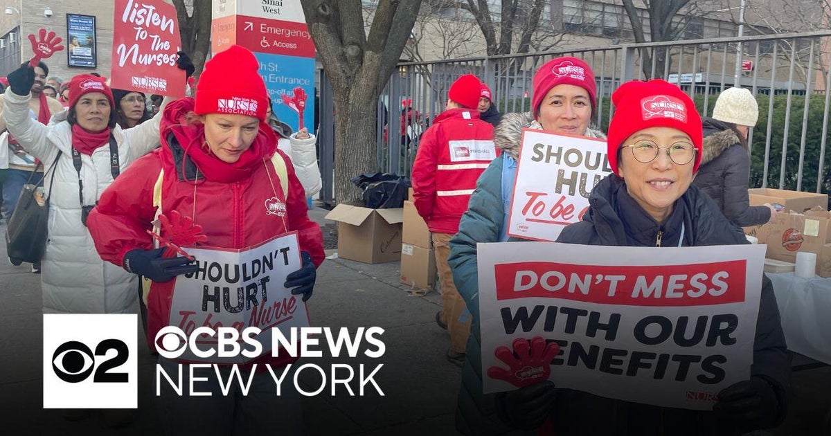 Tentative deal to end NYC nurses strike at 2 of 3 hospital systems