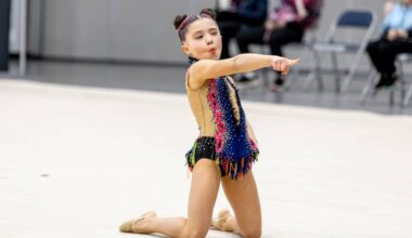 Vernon&rsquo;s RISE Gymnastics Academy recently hosted the annual Queen of Hearts Rhythmic Gymnastics Competition Jan. 23-25 at the Vernon Recreation Complex. The event drew more than 170 gymnasts from 10 clubs around B.C. (Dmitry Serpakov Photo/@graceinlens)