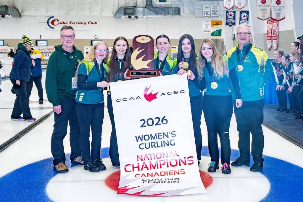 The RDP Queens won a national curling title over the weekend in Regina. (Photo by Curling Canada/Calvin Hui)