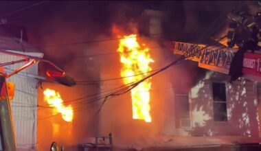 Elmhurst residential fire leaves one dead, nine hurt – NBC New York