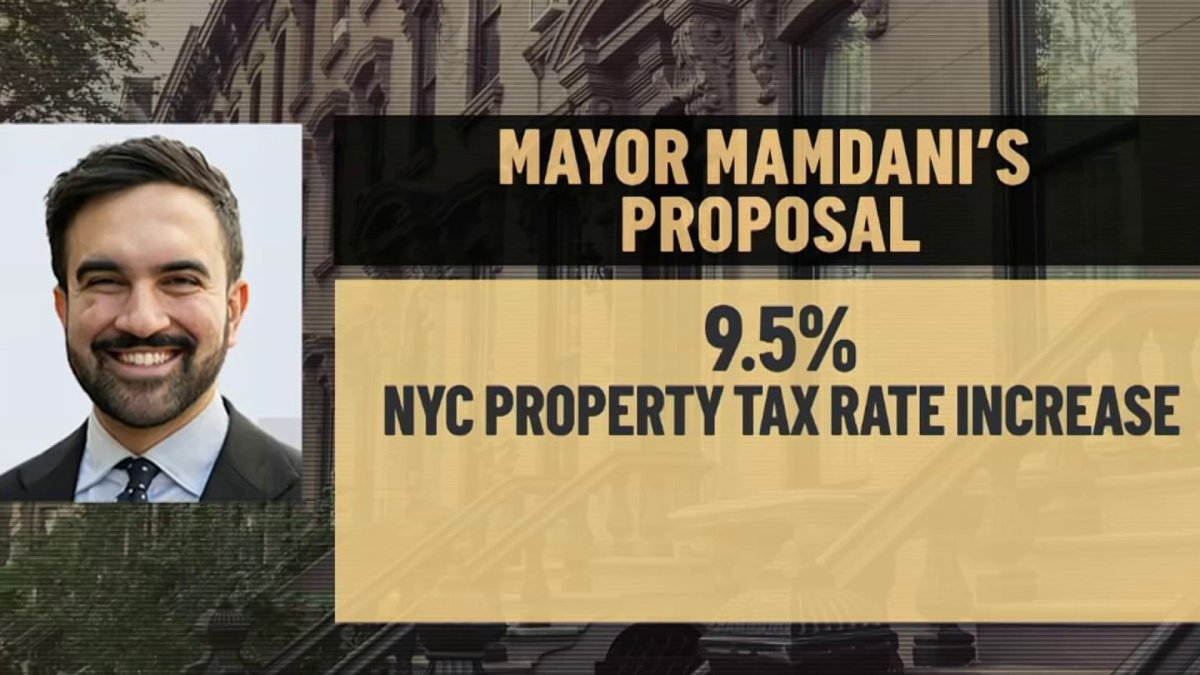 Mayor Mamdani faces backlash to his threat to raise NYC property taxes – NBC New York
