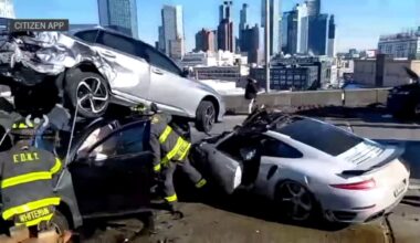 Today’s accident on the LIE looked like this – NBC New York