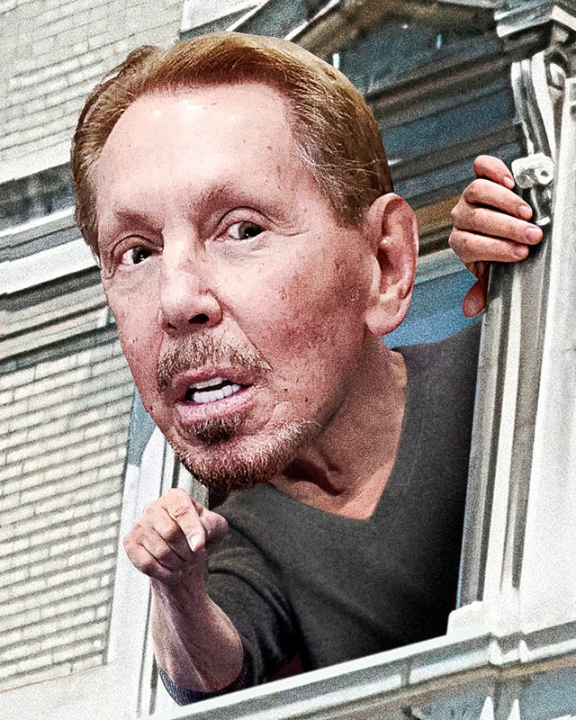 Person leaning out of a window with a pointed gesture.