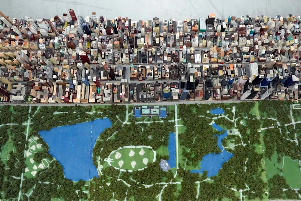 Joe Macken's replica of New York City Cindy Schultz/The New York Times