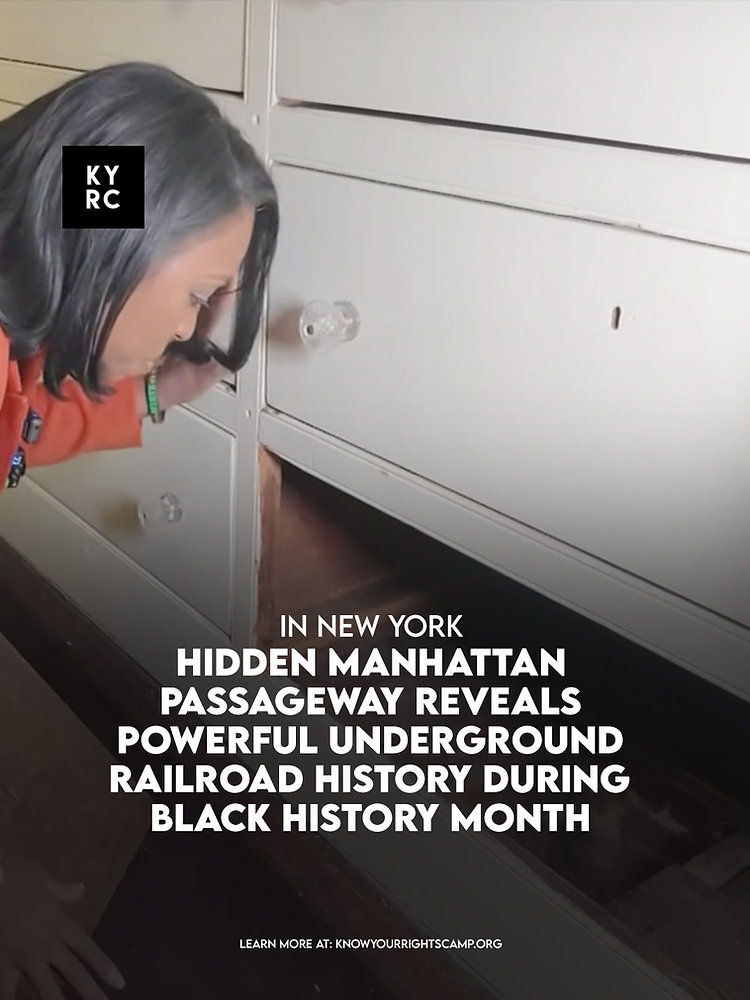 Hidden Manhattan Passageway Reveals Powerful Underground Railroad History During Black History Month 
