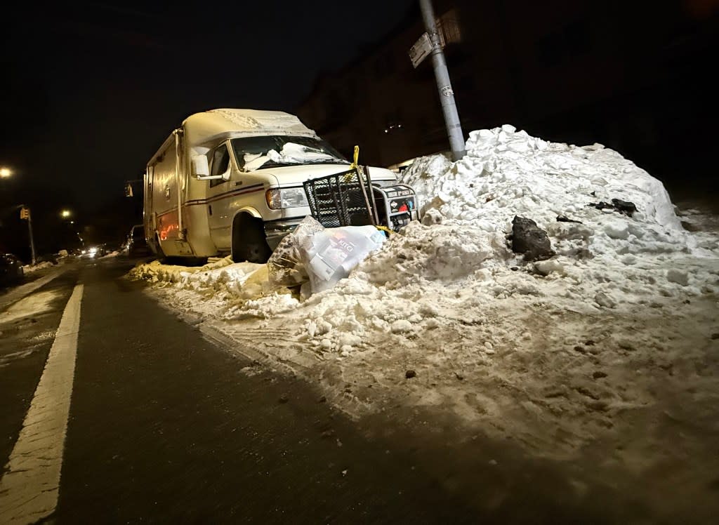 The 57-year-old vet found in the van died while the 73-year-old man is in stable condition at New York-Presbyterian Queens Hospital. David Burns/@FD4D