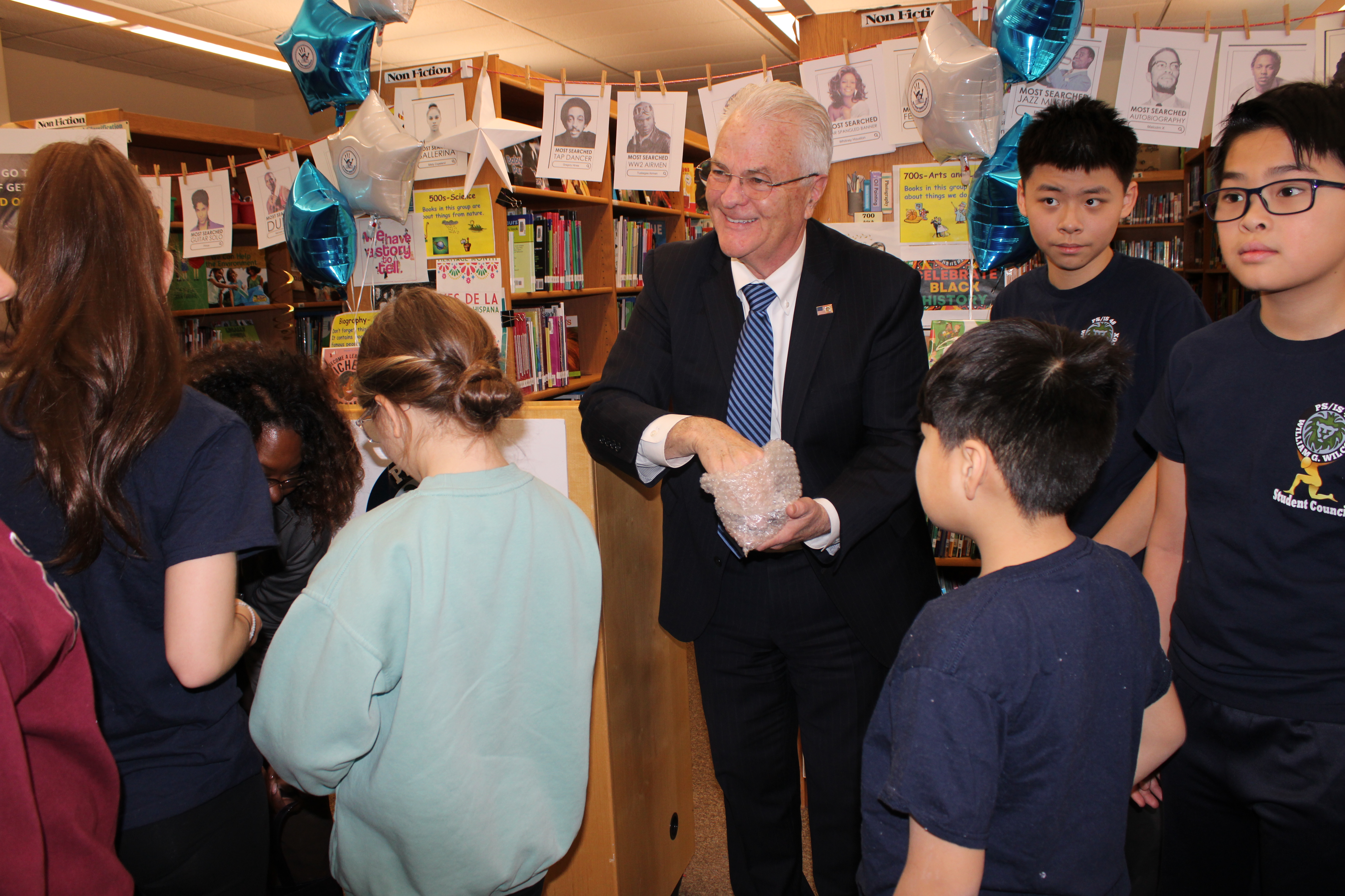 William G. Wilcox (PS/I.S. 48) in Concord hosted the kickoff event for the tenth annual campaign, where District Attorney Michael E. McMahon emphasized how childhood bullying can lead to criminal conduct in adulthood.