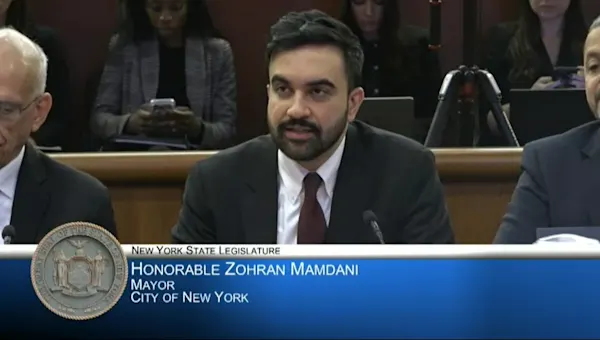 News 12 | Brooklyn | Mayor Mamdani testifies on NYC budget, pushes for tax hikes and free buses