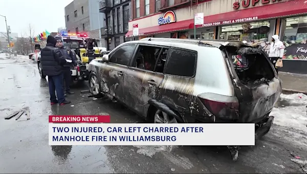 News 12 | Brooklyn | Manhole fires spark evacuation of seven-story Williamsburg building; 2  taken to hospital