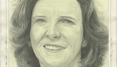Portrait of Jeanne Gang, pencil on paper by Phong H. Bui.