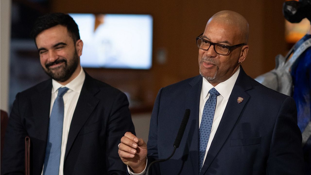 Mayor Zohran Mamdani announces five new appointments including Stanley Richards as Commissioner of the New York City Department of Correction at the Bronx Museum of the Arts on Saturday, January 31, 2026. (Michael Appleton/Mayoral Photography Office)
