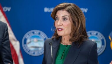 Gov. Kathy Hochul makes an announcement in Buffalo, N.Y. on Feb. 5, 2026. (Darren McGee/Office of Governor Kathy Hochul)