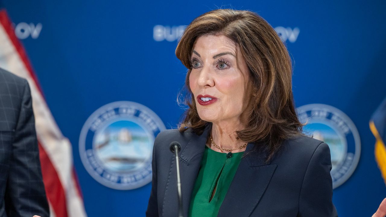 Gov. Kathy Hochul makes an announcement in Buffalo, N.Y. on Feb. 5, 2026. (Darren McGee/Office of Governor Kathy Hochul)