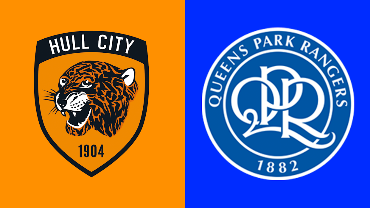Hull City and Queens Park Rangers club badges