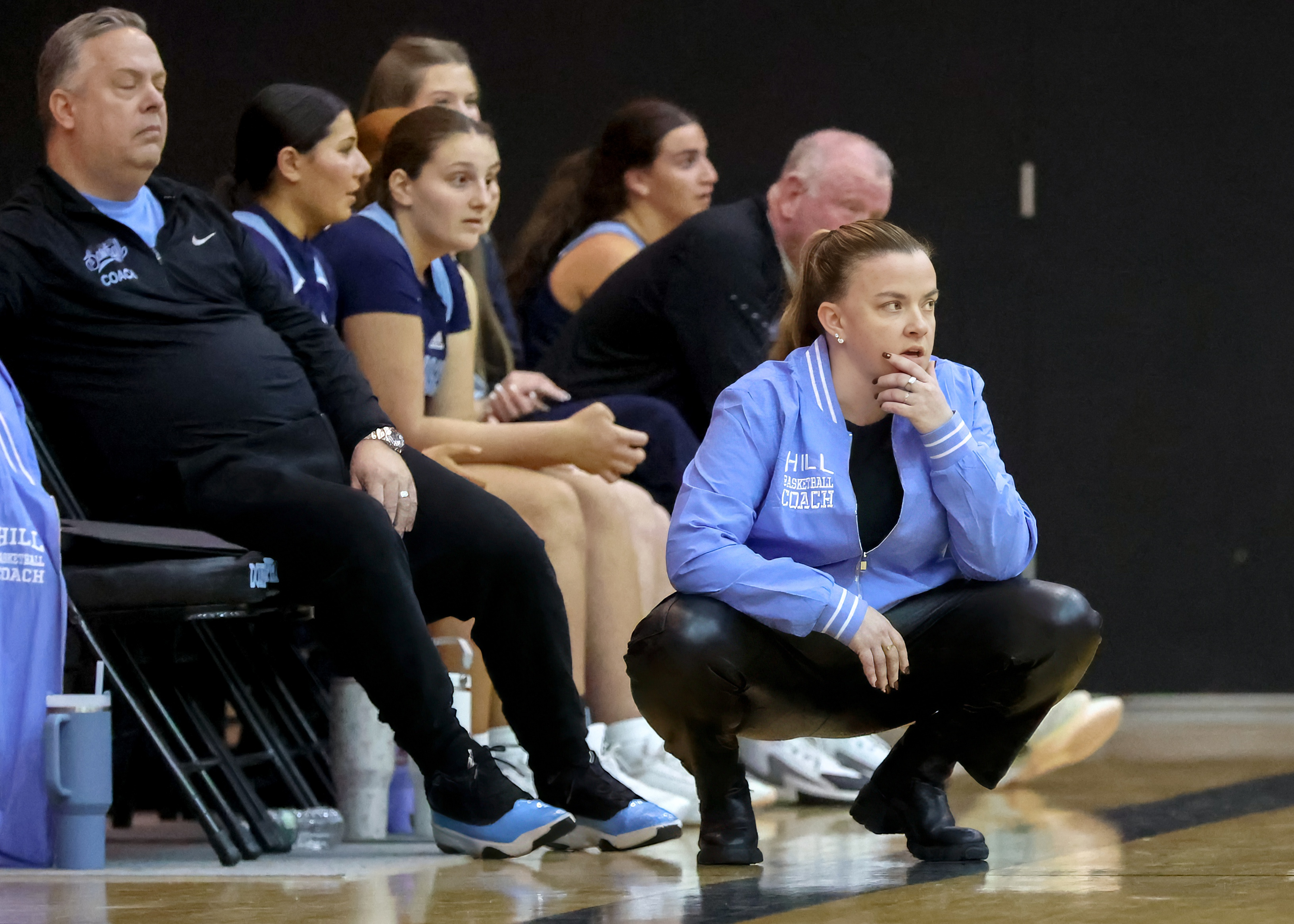 St. Joseph Hill plays Notre Dame Academy in the CHSAA Archdiocesan AA playoff semifinal at the College of Staten Island in Willowbrook on Thursday, Feb. 19, 2026. (Advance/SILive.com | Jason Paderon)