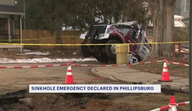 News 12 | Brooklyn | Phillipsburg declares state of emergency due to sinkholes
