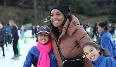 Figure Skating in Harlem's Gwendolyn Simmons Soul on Ice Winter Skating Party and Fundraiser at Gottesman Rink at the Davis Center