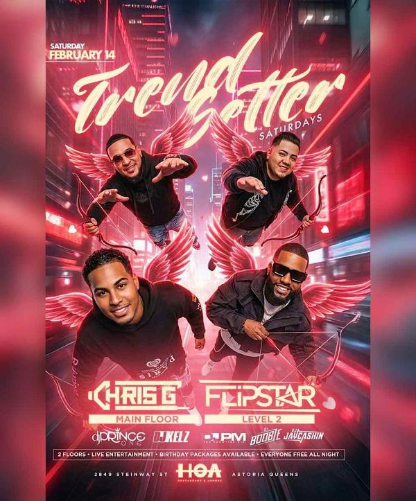 TrendSetter Saturdays | Free Party in Astoria Queens at HOA at Home of Astoria – HOA Astoria