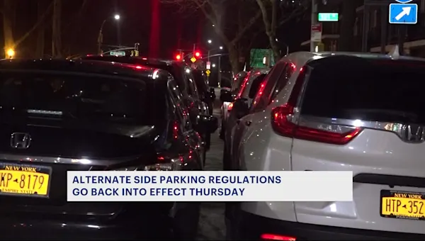 News 12 | Brooklyn | Time to move your car: Alternate side parking rules go back into effect for first time in weeks