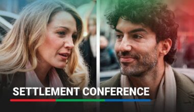 Actors Blake Lively and Justin Baldoni left Manhattan federal court on Wednesday (February 11), after attending a court-ordered settlement conference in Lively's lawsuit accusing Baldoni of harassment and retaliation during the making of the 2024 film "It Ends With Us." Lively, 38, accused Baldoni - who directed and co-starred in the film 
The more than year-long acrimonious battle has transfixed Hollywood and involved celebrities including Lively's husband Ryan Reynolds and longtime friend Taylor Swift.
Thousands of pages of documents made public last month included Lively's claim that Baldoni, 42, unnecessarily pressured her to simulate nudity during a film scene in which her character gave birth in a hospital.
Also released in January were messages between Lively and Swift, including a December 5, 2024, text where the superstar singer likened Lively and Baldoni's relationship to "a horror film no one knows is taking place."
Lively is seeking unspecified damages for alleged harassment, invasion of privacy and violations of federal and state civil rights laws. A trial is scheduled for May 18.
The dispute burst into public view in mid-December 2024, when Lively filed a complaint against Baldoni with the California Civil Rights Department, followed by her lawsuit, and a New York Times article titled: "'We Can Bury Anyone': Inside a Hollywood Smear Machine."
Baldoni filed a $400 million countersuit accusing Lively and Reynolds of trying to destroy his reputation, but U.S. District Judge Lewis Liman dismissed that case last June. The judge also dismissed Baldoni's related $250 million defamation case against the Times.
"It Ends With Us" generated mixed reviews but grossed more than $351 million worldwide, according to Box Office Mojo.
(Production: Aleksandra Michalska, Eduardo Munoz, Roselle Chen)