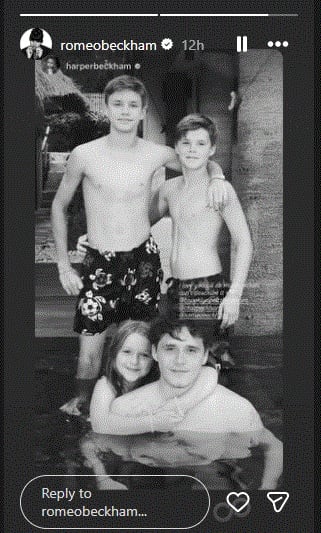 Harper Beckham makes sweet Valentines plea to estranged brother Brooklyn