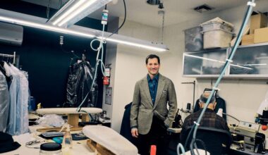 See Behind the Scenes of Wall Street Tailor Shops in 9 Photos
