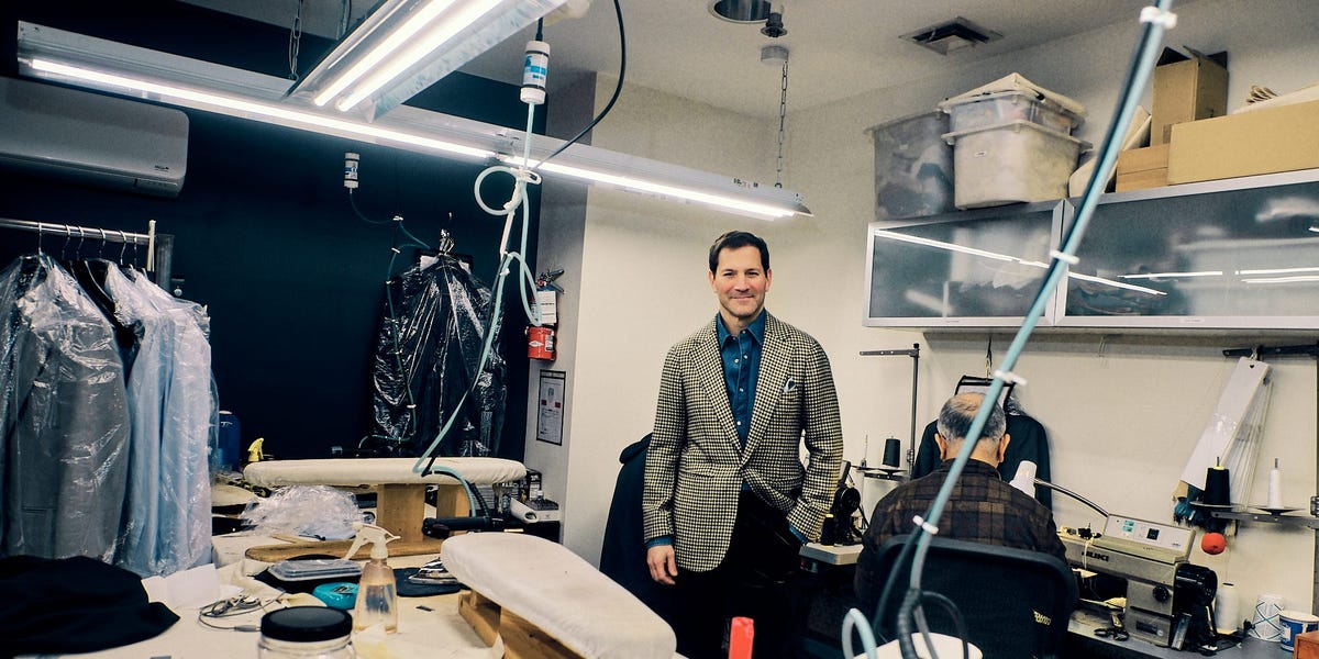 See Behind the Scenes of Wall Street Tailor Shops in 9 Photos