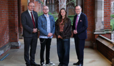 Talented duo take up Van Morrison Scholarships at Queen's