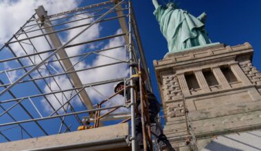 Allegrone Cos. wraps up $40M restoration of Statue of Liberty project | Business