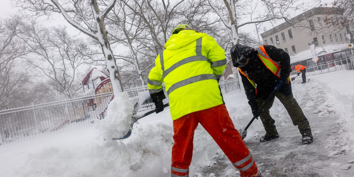 Would You Shovel Snow for $30 an Hour? These Three New Yorkers Did
