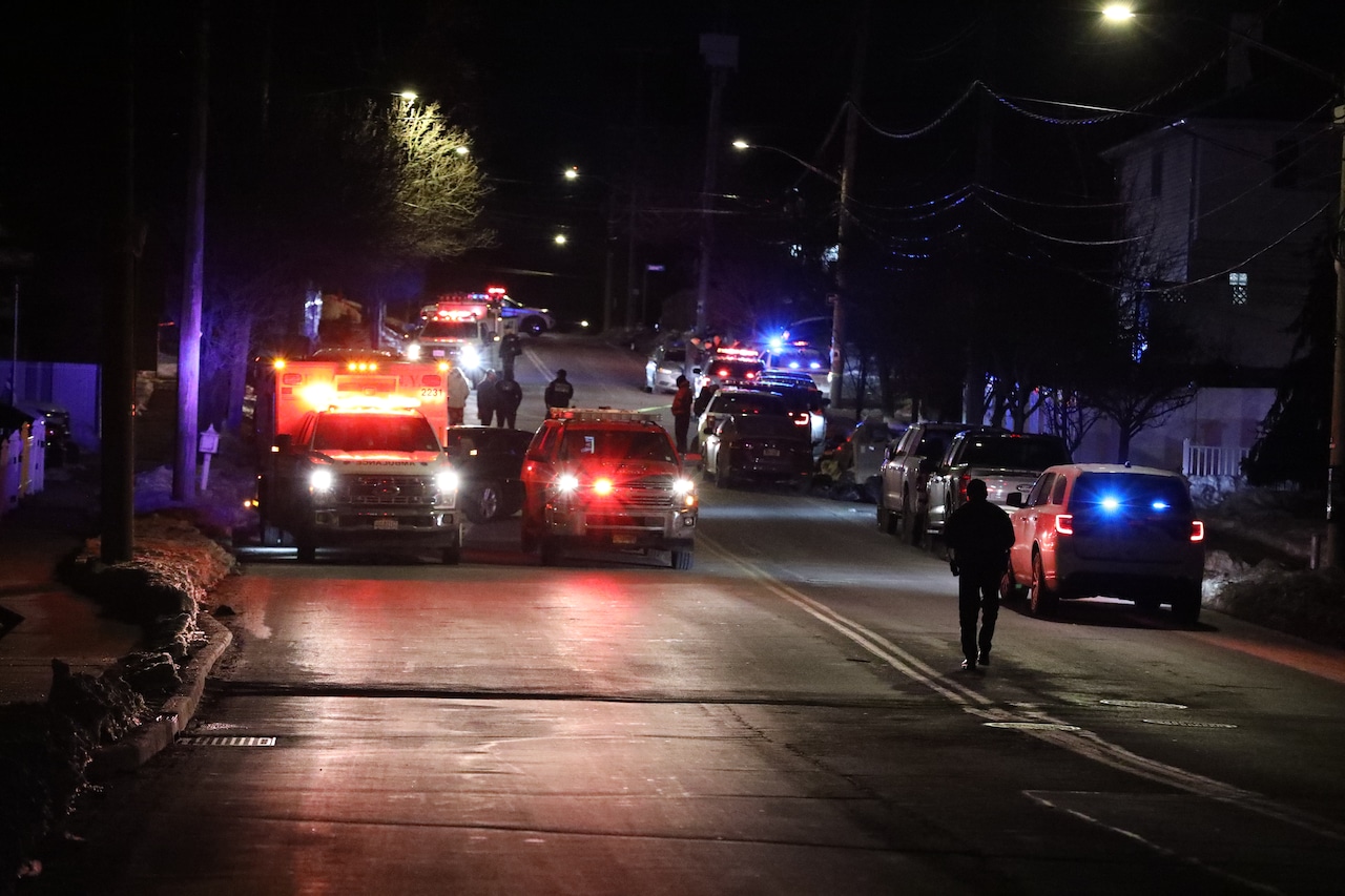 NYPD responds to Annadale on Thursday