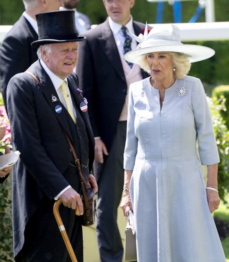 Andrew Parker Bowles and Queen Camilla | Source: GETTY