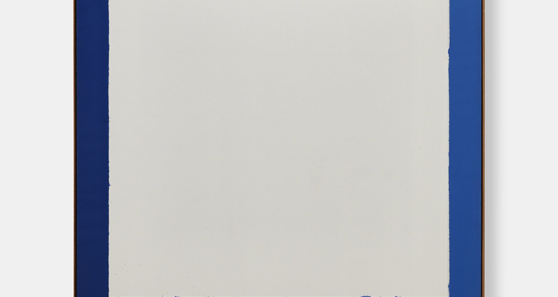 James Bishop, Berry, 1967. Oil on canvas, 76 ½ × 76 ½ inches. Courtesy the artist and Timothy Taylor.