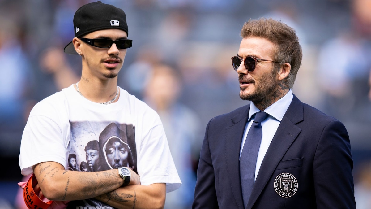 Romeo Beckham honors parents David and Victoria with new tattoo as Brooklyn covers up his