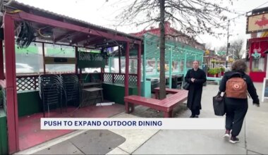 News 12 | Brooklyn | New push could bring year-round outdoor dining to NYC