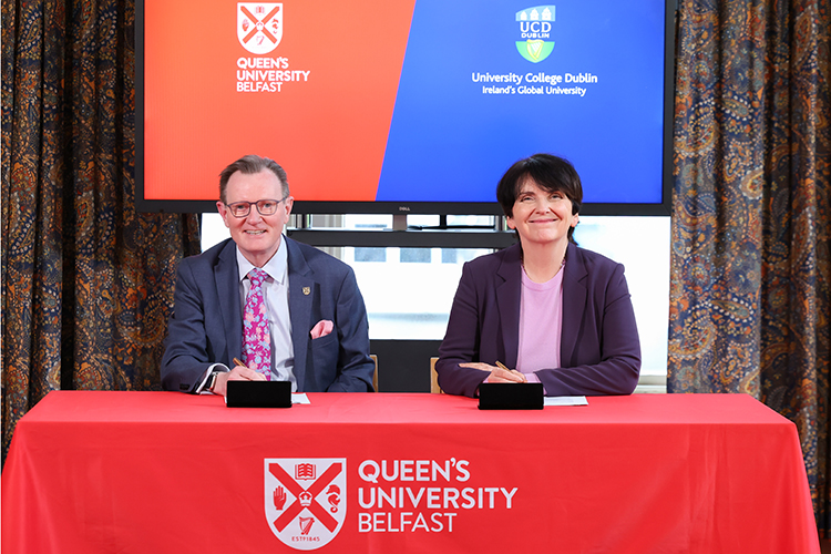 University College Dublin signs cross-border AI partnership with Queen’s University Belfast