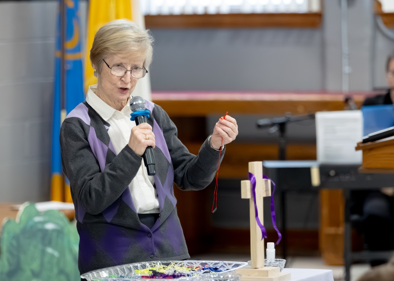 Ash Wednesday at the Academy of St. Dorothy