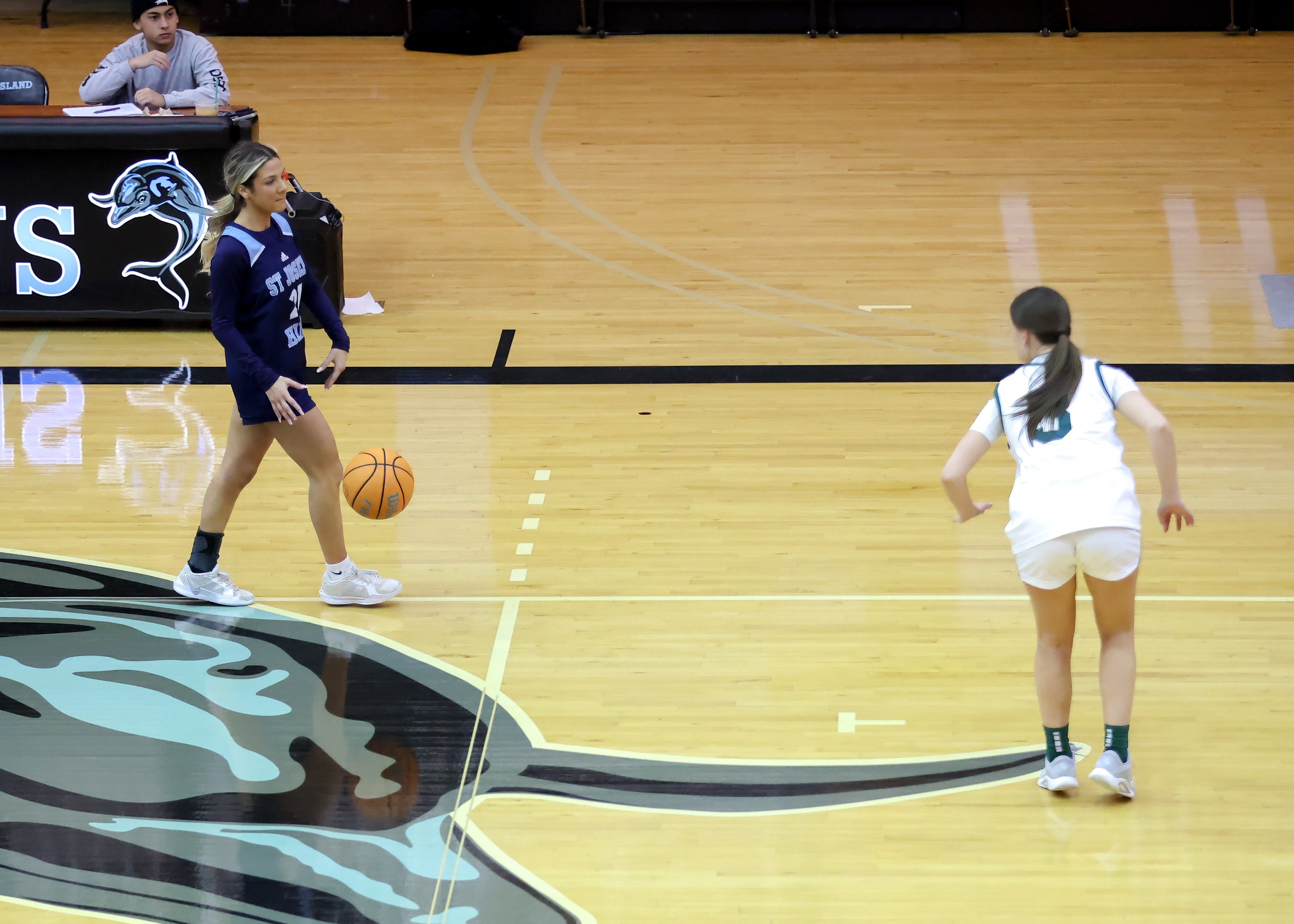 St. Joseph Hill plays Notre Dame Academy in the CHSAA Archdioscesan AA playoff semifinal at the College of Staten Island in Willowbrook on Thursday, Feb. 19, 2026. (Advance/SILive.com | Jason Paderon)