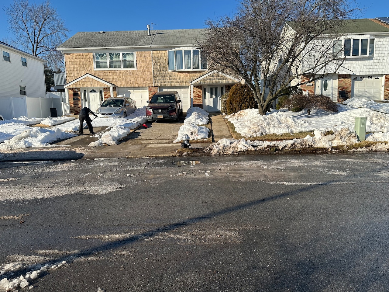 Icy Conditions in Eltingville