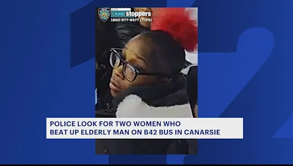 News 12 | Brooklyn | 2 women wanted for attacking man aboard B42 bus in Canarsie