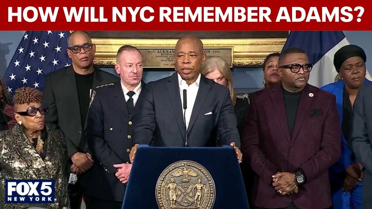 How will NYC remember Mayor Eric Adams?
