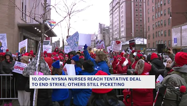 News 12 | Brooklyn | Montefiore, Mount Sinai nurses reach tentative agreement to end strike