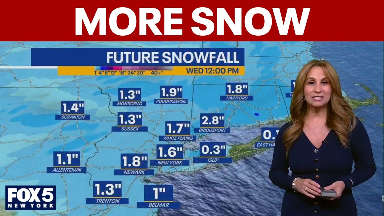 More snow? See latest forecast for NYC area