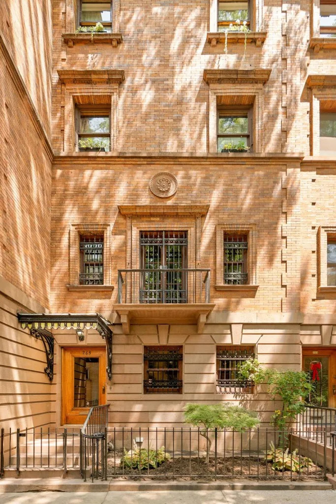 The circa-1893 facade at 265 W. 139th St. Allyson Lubow for Sotheby's International Realty