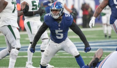 Kayvon Thibodeaux remains with the New York Giants for 'right now'