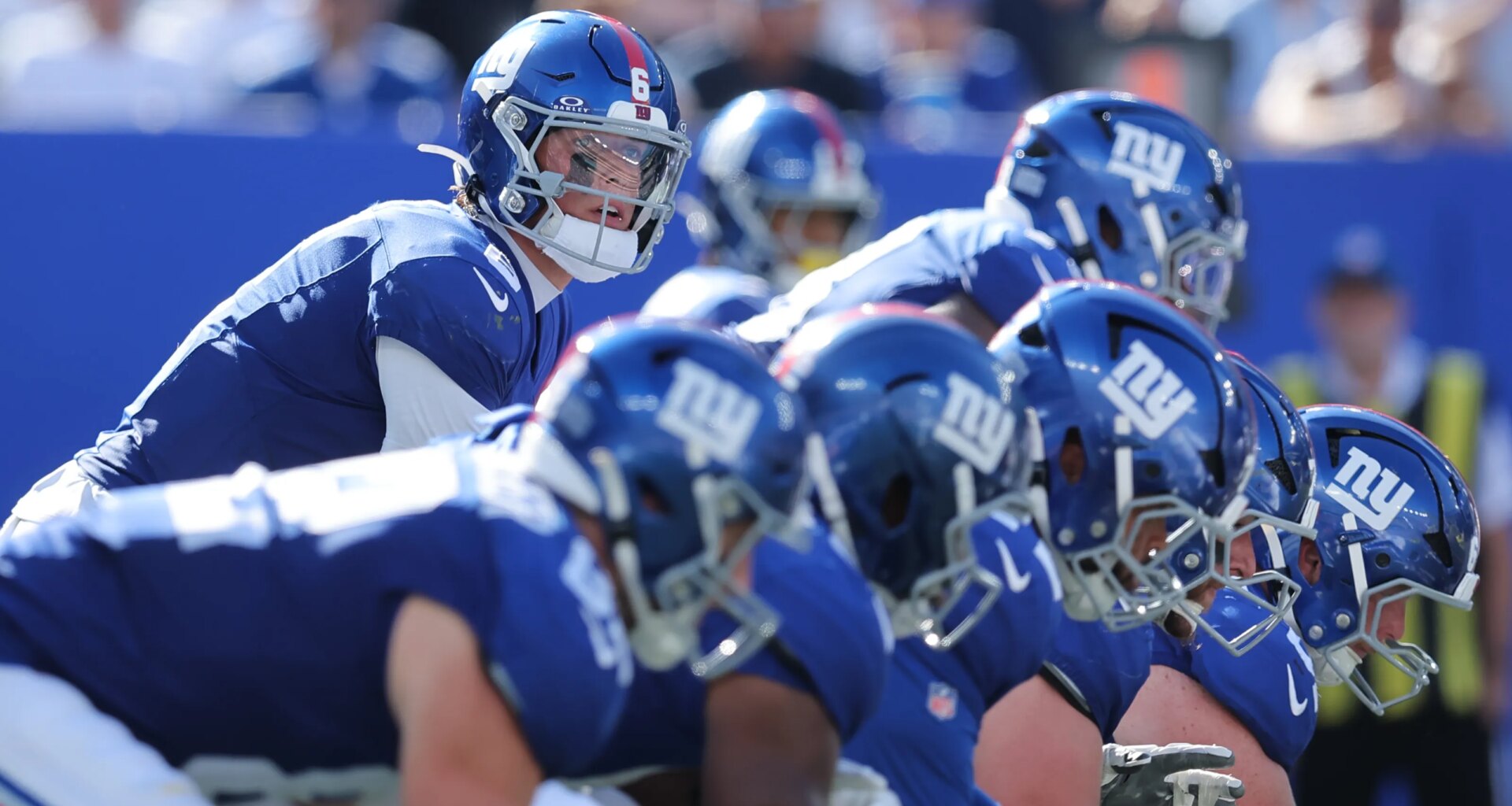 New York Giants' Jaxson Dart took pride in developing his cadence