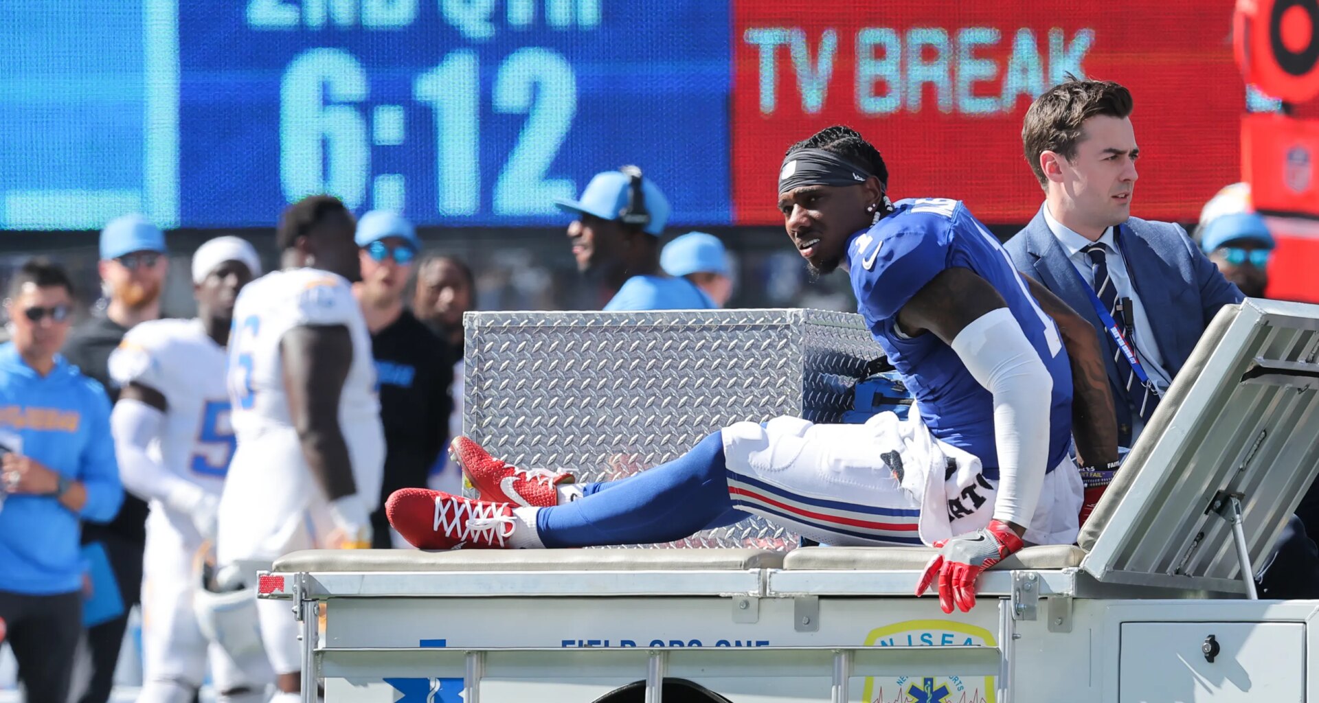 New York Giants' Malik Nabers says ACL recovery is going 'phenomenal'