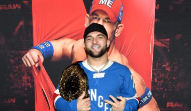 New York Giants' Cam Skattebo open to WWE career after football