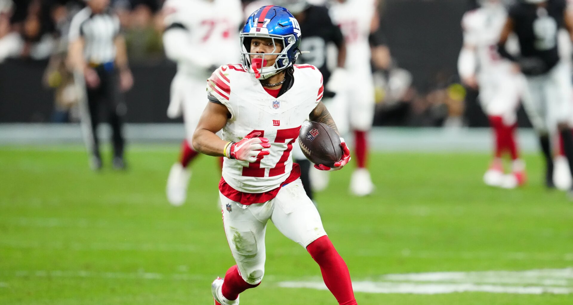 New York Giants' John Harbaugh wants top three free agents back